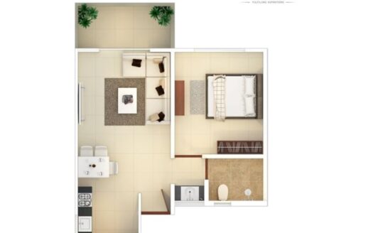 Rohan Abhilasha Building B Wagholi | Luxury 1, 2 & 3 BHK Apartments