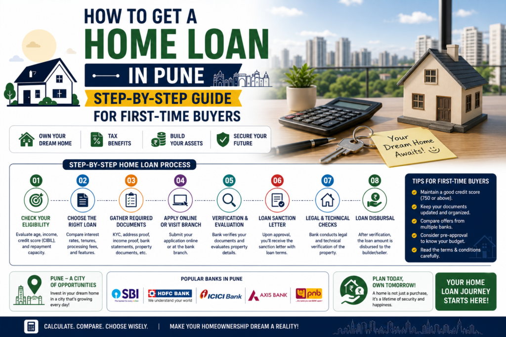 How to Get a Home Loan in Pune: Step-by-Step Guide for First-Time Buyers