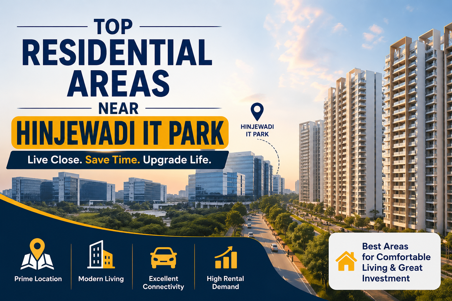 Top Residential Areas Near Hinjewadi IT Park