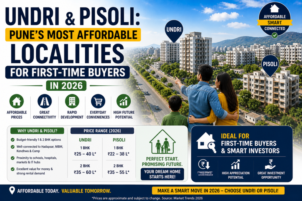 Undri & Pisoli: Pune's Most Affordable Localities for First-Time Buyers in 2026