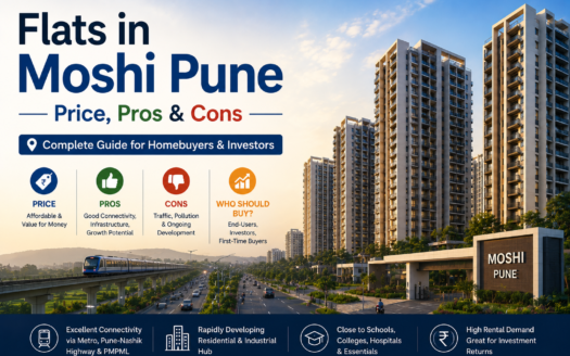 Flats in Moshi Pune – Price, Pros & Cons