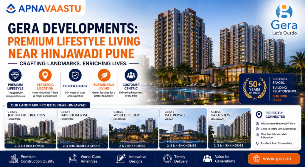 Gera Developments: Premium Lifestyle Living Near Hinjawadi Pune 
