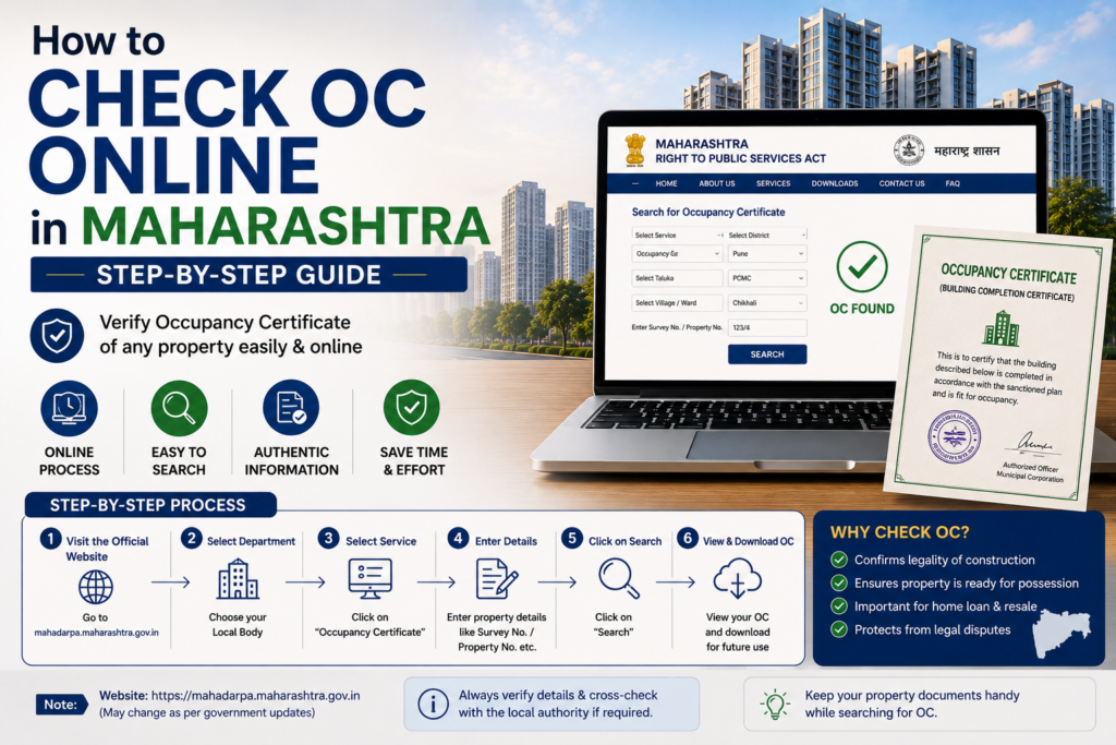 How to Check OC Online in Maharashtra: Step-by-Step Guide 