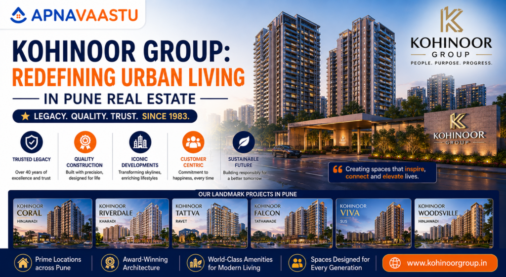 Kohinoor Group: Redefining Urban Living in Pune Real Estate