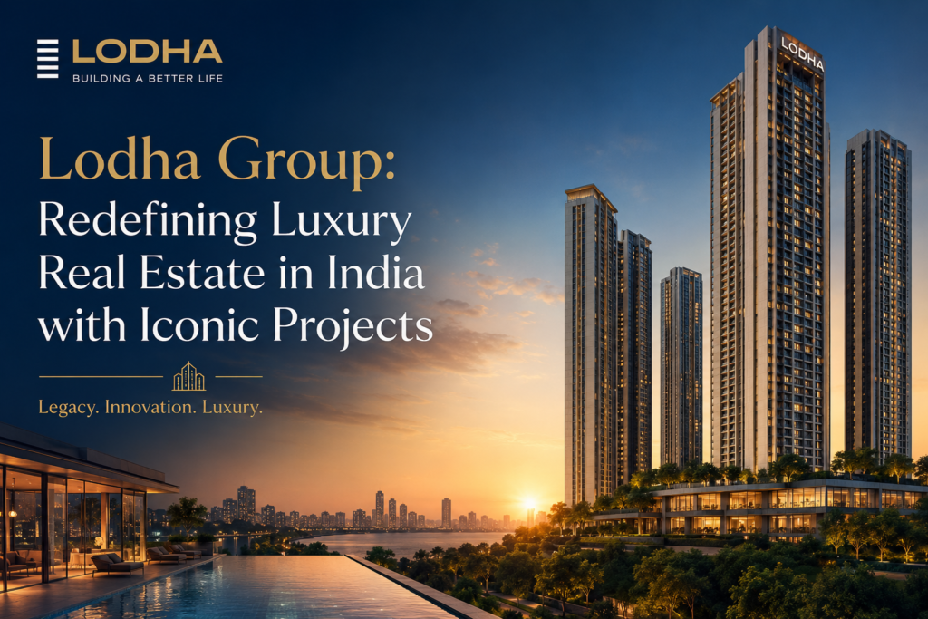 Lodha Group: Redefining Luxury Real Estate in India with Iconic Projects featured image