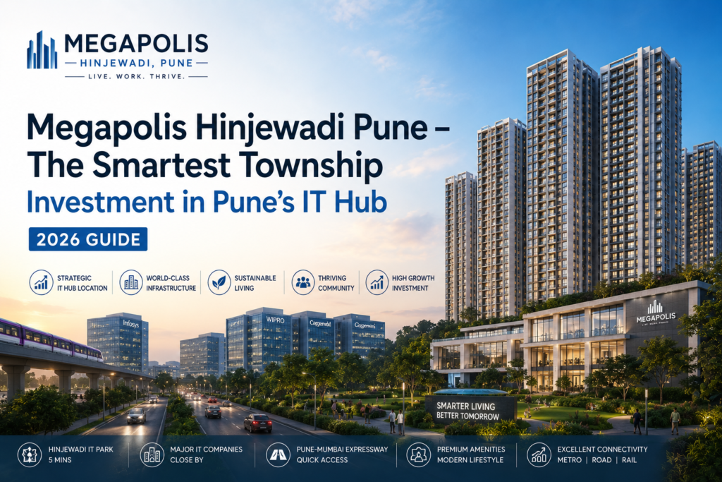 Megapolis Hinjewadi Pune – The Smartest Township Investment in Pune’s IT Hub (2026 Guide) 