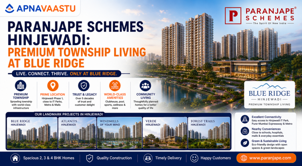 Paranjape Schemes Hinjewadi: Premium Township Living at Blue Ridge 
