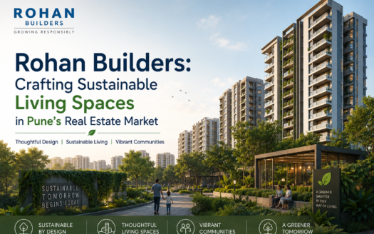 Rohan Builders: Crafting Sustainable Living Spaces in Pune’s Real Estate Market 