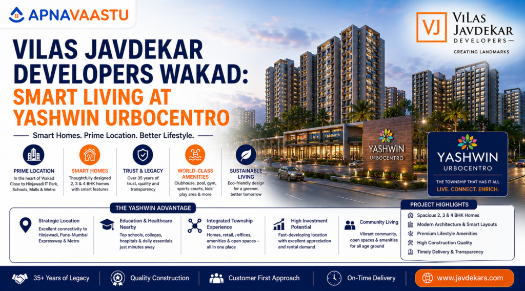 Vilas Javdekar Developers Wakad: Smart Living at Yashwin Urbocentro 