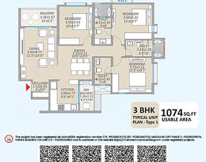 Kolte Patil Little Earth Kiwale | 2 & 3 BHK Township Apartments Pune